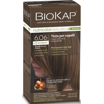 NUTRICOLOR DELICATO - Barva na vlasy - 6.06 Blond tmavá Havana 140 ml